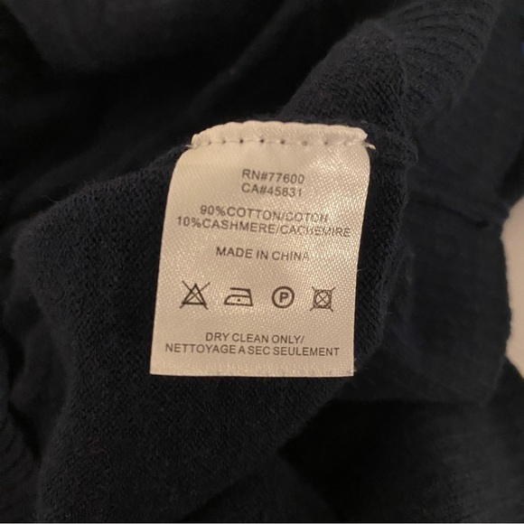 Chaser Small Rainbow Hearts Navy Blue Long Sleeve Pullover - Picture 7 of 12